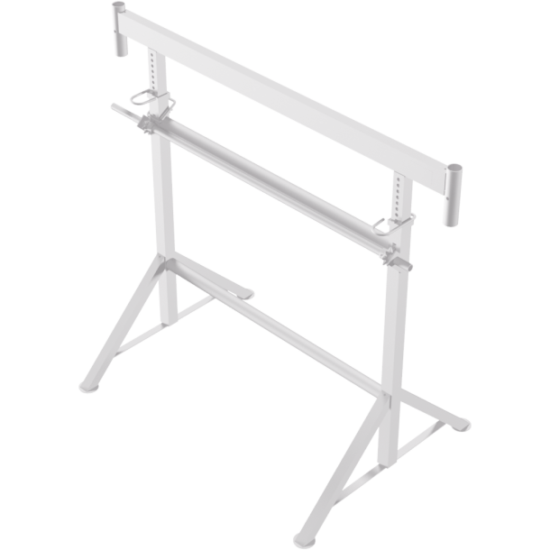 Crank-operated scaffolding jack K1200 | Width: 1.50m | Height: 1.20 m - 1.95 m | galvanized